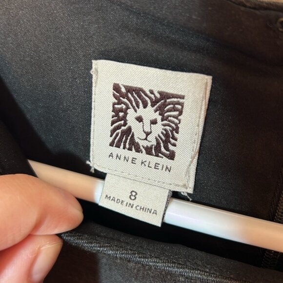 Anne Klein colour block cap sleeve midi career dress Size 8 - Picture 4 of 8